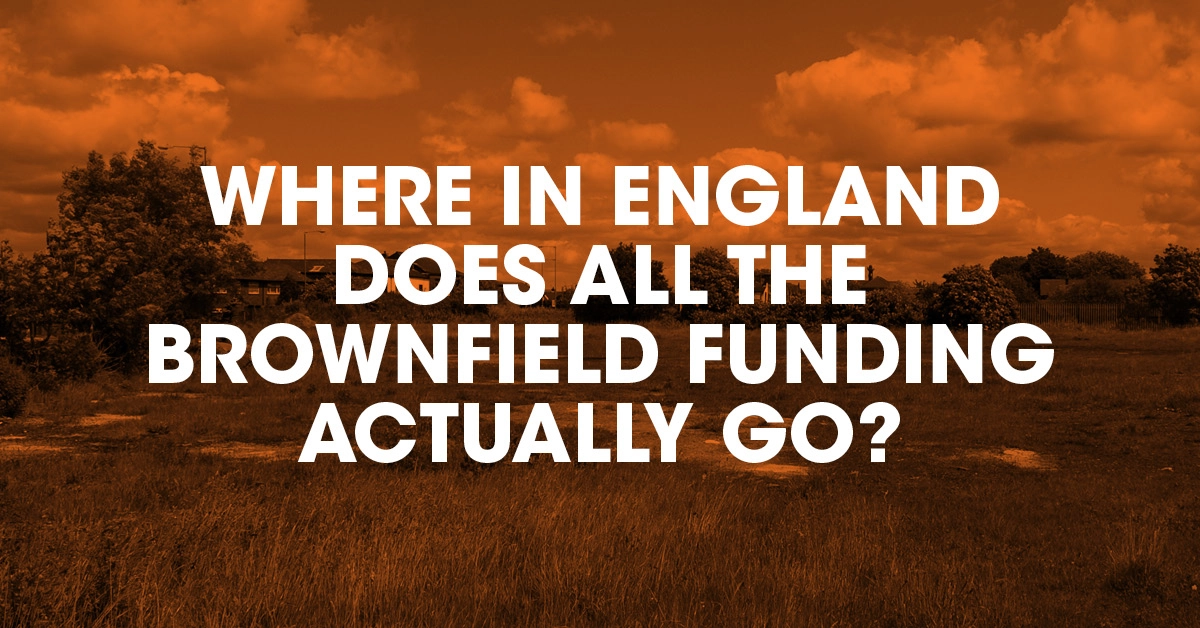 Where is the brownfield fund actually going?